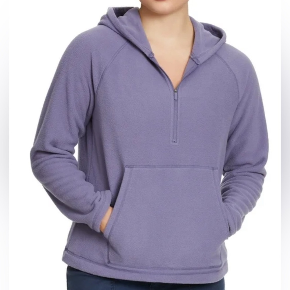 Bass Outdoor Quarter Zip Fleece Women's Hoodie - NWT - Size L